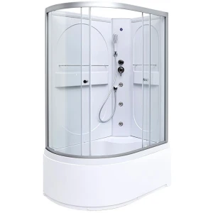Душевая кабина Deto L 620 R N 120х80 с гидромассажем и LED подсветкой
